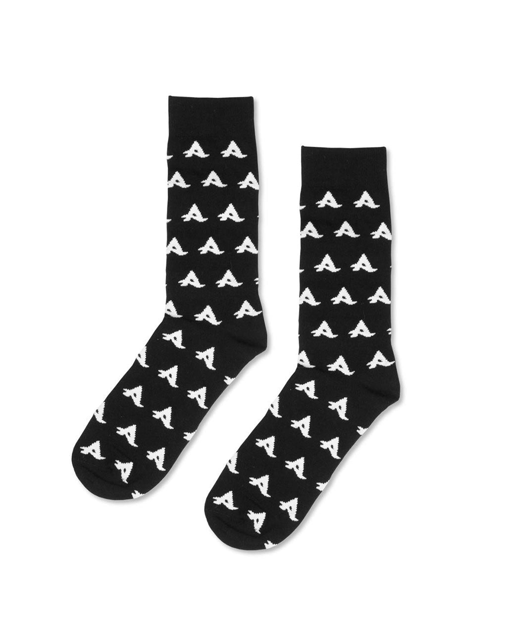 Afrojack-socks-pattern-black